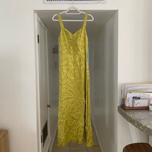 Elegant Yellow Dress
